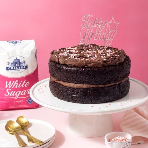 Black Magic Chocolate Cake