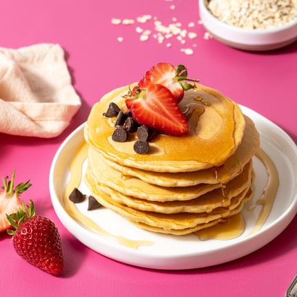 Breakfast Oat Pancakes