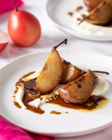 Caramelised Pears