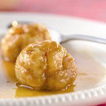 Apricot and Lemon Golden Syrup Dumplings