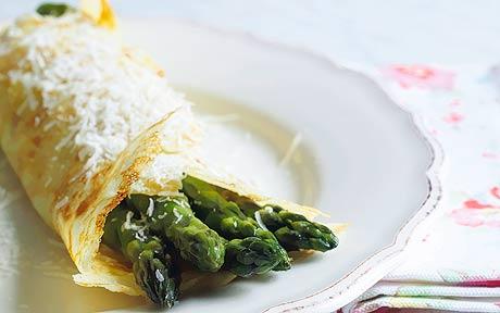 Asparagus Crepes