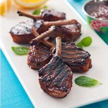 Barbecued Lamb Cutlets