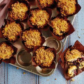 Blueberry Crumble Muffins