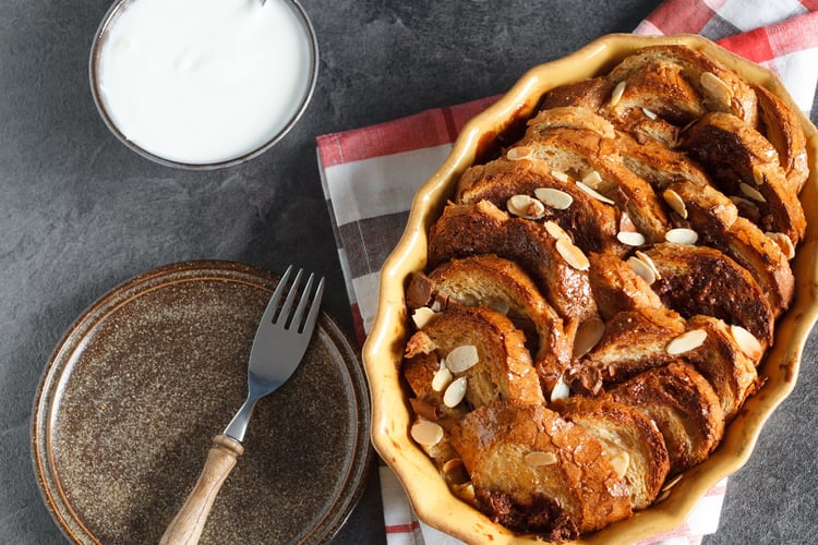 Easy Bread and Butter Pudding