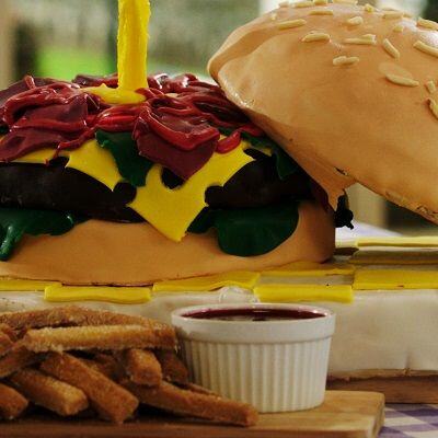 Burger Cake