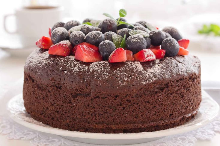 Chocolate Cake (egg and dairy free)