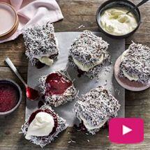 Chocolate Lamingtons