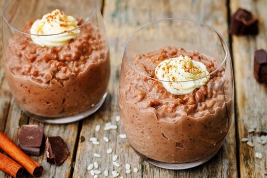 Chocolate Rice Pudding