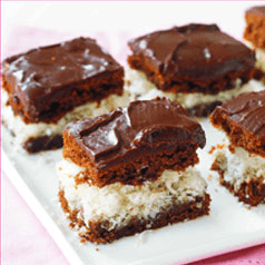 Coconut Fudge Slice