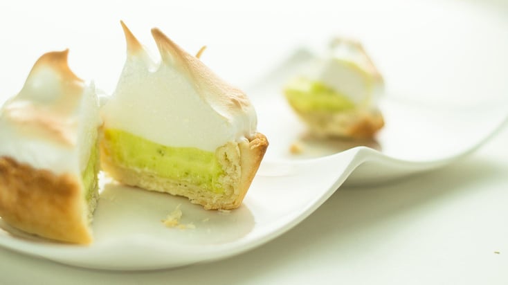 Coconut and Lime Meringue Pie