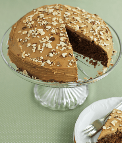 Coffee Hazelnut Cake