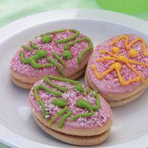 Easter Bunny Iced Biscuits