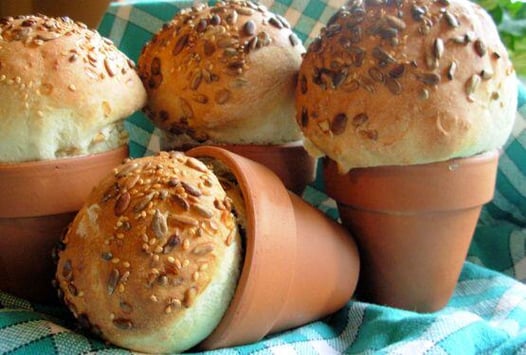 Flower Pot Breads