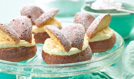 Ginger Sponge Butterfly Cakes