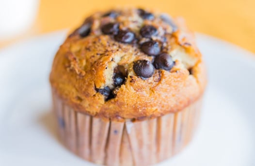 Gluten Free Banana Chocolate Chip Muffins