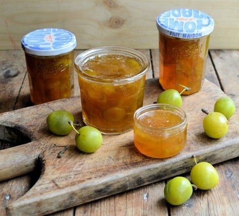 Greengage Plum And Cardamom Jam (Microwave)