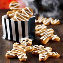 Halloween Gingerbread Mummies