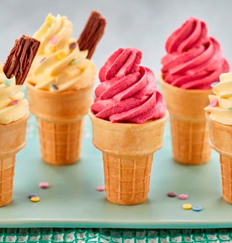 Ice Cream Cone Cupcakes