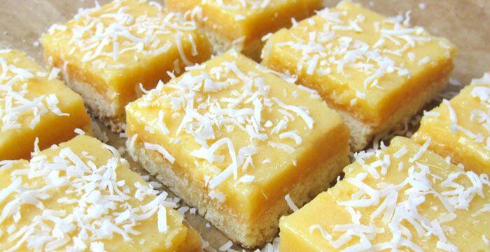 Lemon Coconut Squares