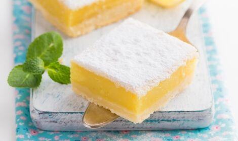 Lemon Marshmallow Slice