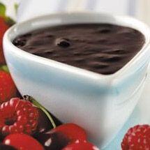 Luscious Chocolate Fondue