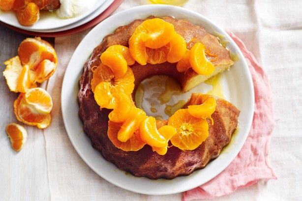 Mandarin Syrup Cake