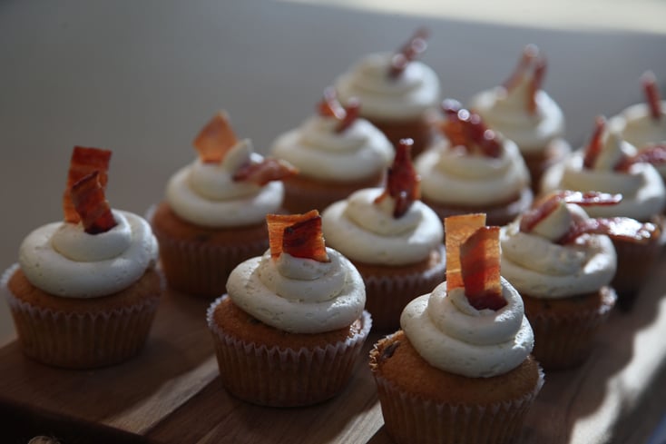 Maple Bacon Cupcakes