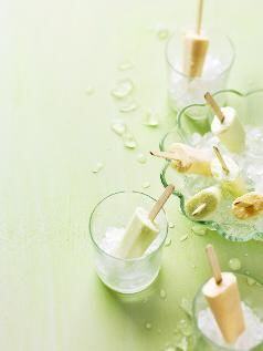 Melon Yoghurt Ice Block