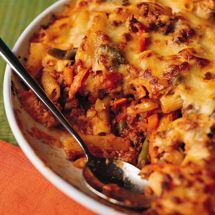 Mince Stroganoff Pasta Bake