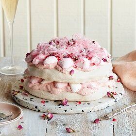 Pink Princess Pavlova