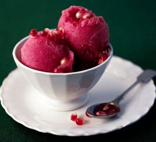 Pomegranate Sorbet