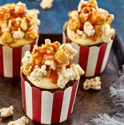 Popcorn Cupcakes