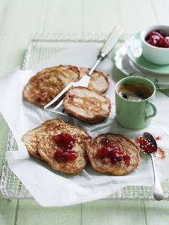 Raisin, Apple and Cinnamon Pikelets