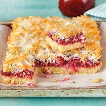 Raspberry Jam Slice - Gluten Free