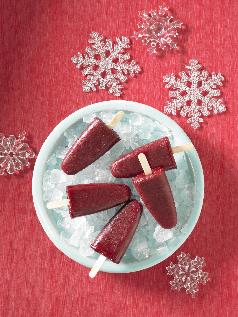 Raspberry and Cherry Ice Blocks