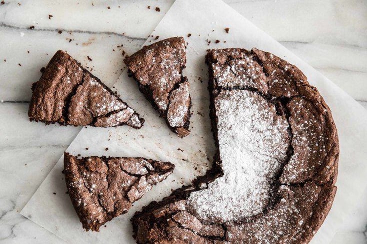 Rich Chocolate Almond Cake