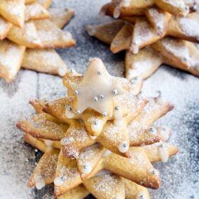 Shortbread Christmas Trees