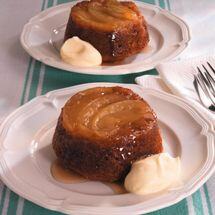 Spiced Apple Upside Down Puddings