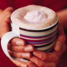 Steamy Hot Chocolate with Marshmallows