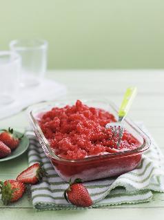 Strawberry Granita