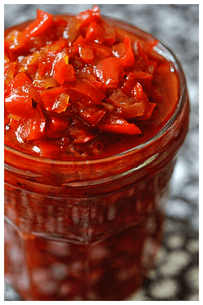 Easy Sweet Capsicum Jam