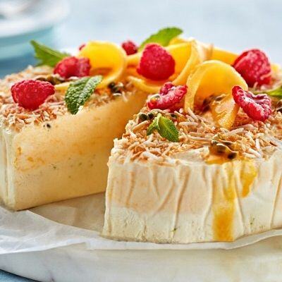 Tropical Ice Cream Cake