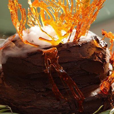 Volcano Cake