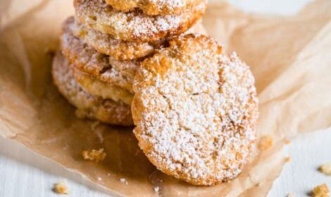 Walnut and Lemon Shortbread