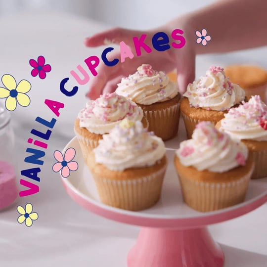 Kids Vanilla Cupcakes